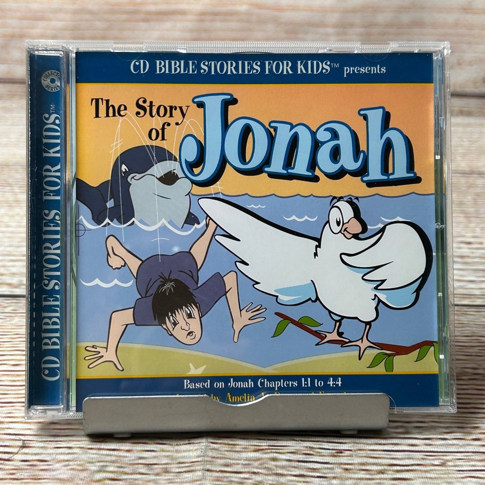 Sterling Entertainment CD Bible Stories For Kids The Story of Jonah Music